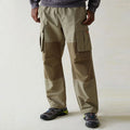 Men Overalls Tactical Workout Straight Trousers Outwear Casual Multi Pocket Ultra Baggy Cotton Men's Cargo Pants