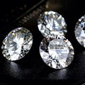 Wholesale Price D Color VVS Moissanite Diamond 1ct 6.5mm Loose Round Moissanite With GRA Certificate