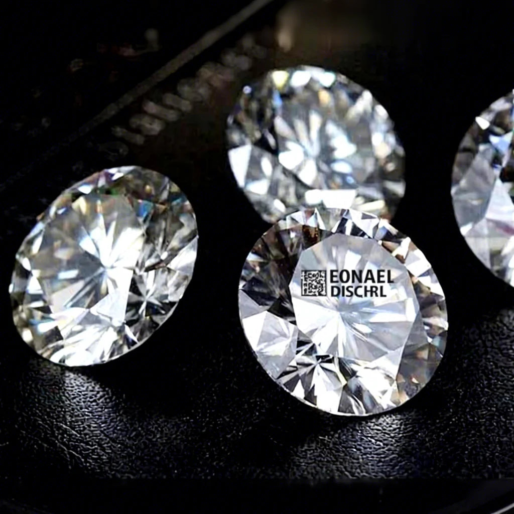 Wholesale Price D Color VVS Moissanite Diamond 1ct 6.5mm Loose Round Moissanite With GRA Certificate