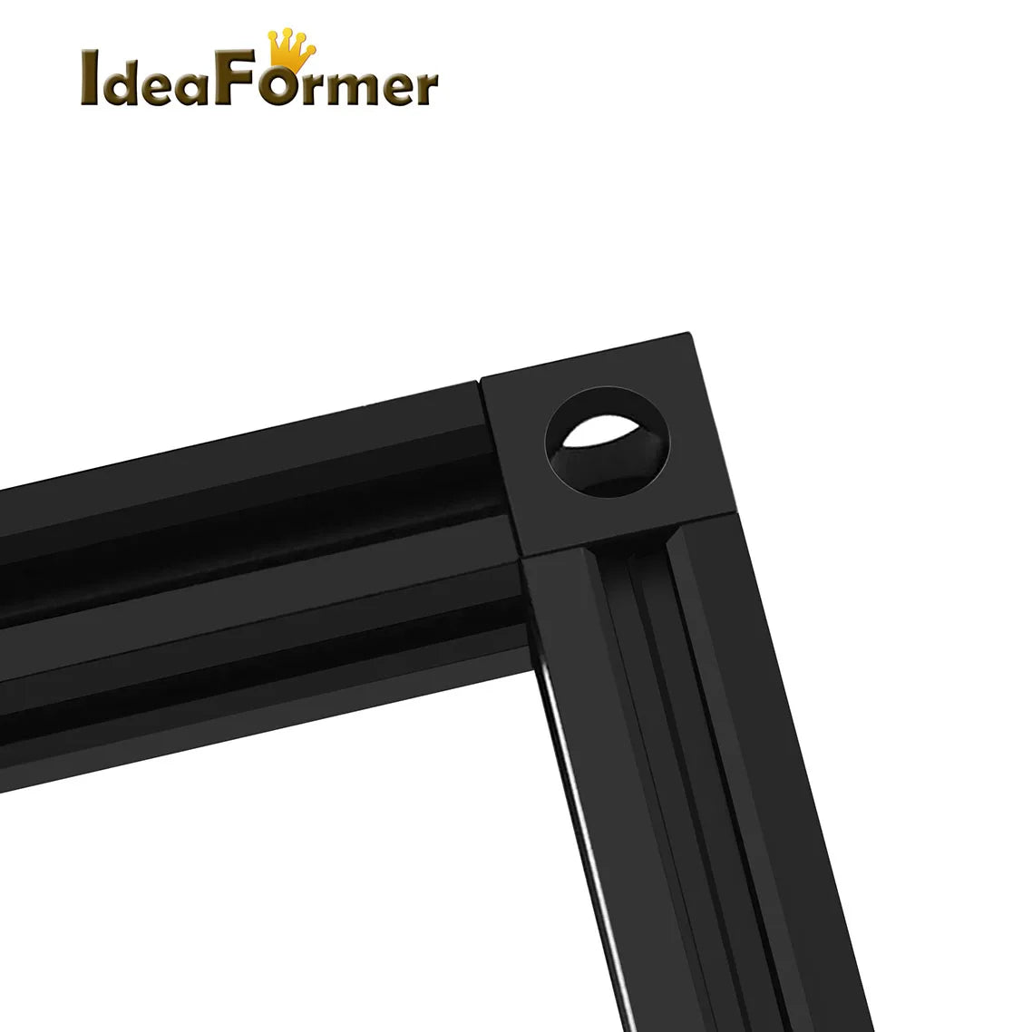 New Ideaformer 3D Printer Accessories Cube Corner V-slot Three-way Bracket Connector Adjuster for Aluminum Profile