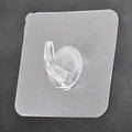 Strong Transparent Wall Hanger Rack Anti-skid Hooks for Kitchen Bearing 3KG