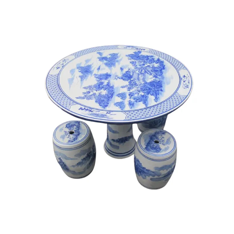 Wholesale New Modern Vintage Chinese Traditional Ceramic Garden Stool Fashionable Outdoor Casual Vase Home Living Office Use
