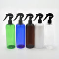 30ml 60ml 100ml 250ml 300ml 500ml Black White clear Trigger Spray Bottle PET Plastic Bottle with Trigger Pump Spray Cap