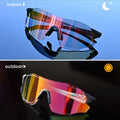 Photochromic Cycling Glasses Men MTB Cycling Sunglasses UV400 Outdoor Sports Bicycle Sunglasses Women Road Bicycle Glasses