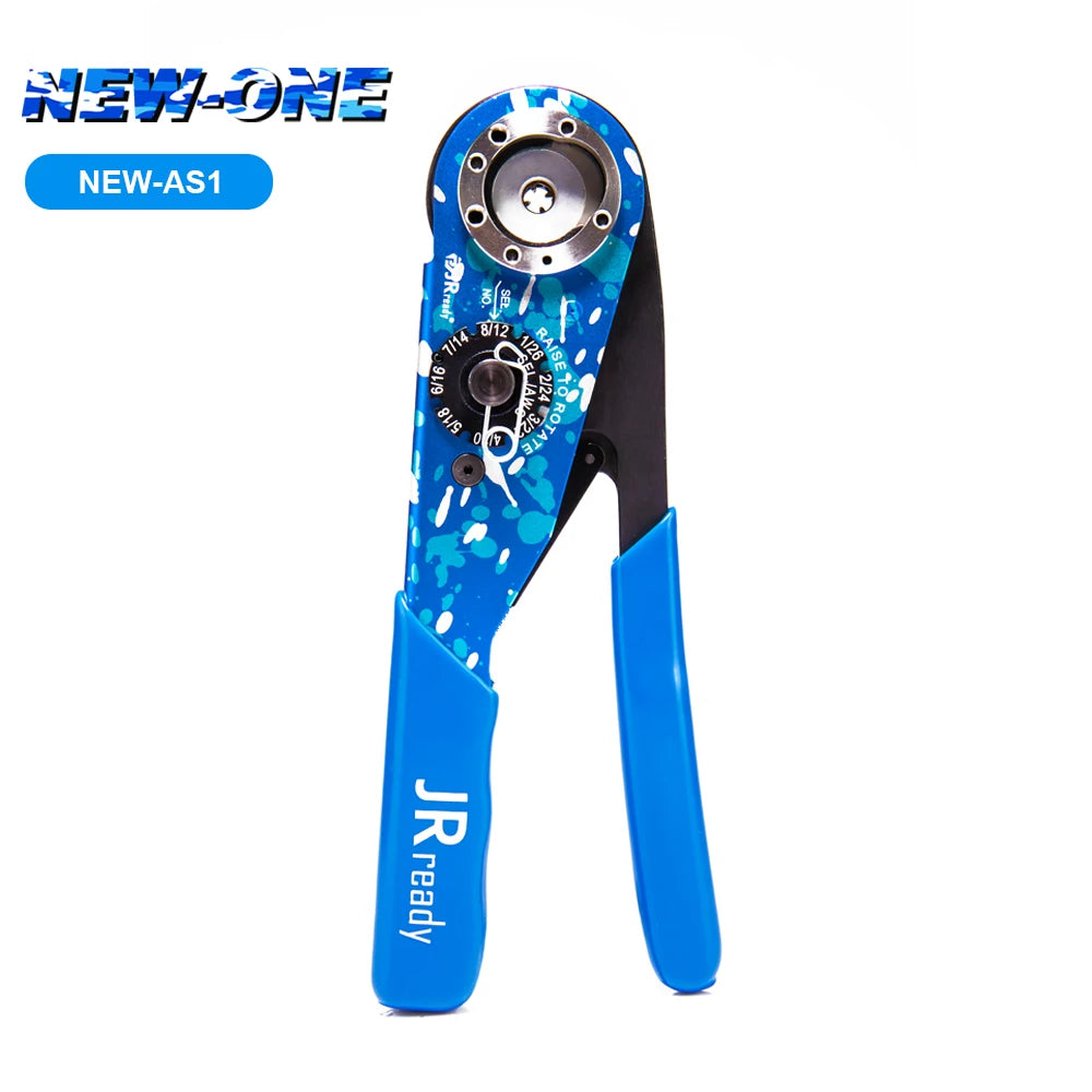JRready New Product NEW-AS1 Wire Crimper AS22520/1-01 for Heavy Duty Circular Rectangular Electrical Connector 38999 12-26 AWG