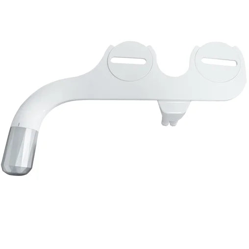 Bidet Non Electric Bidet Toilet Attachment with Dual Nozzle and Self-cleaning Slim Bidet