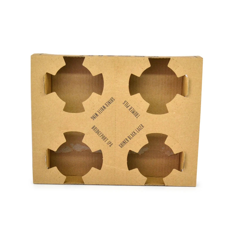 Wholesale Paper Cup Holder Tray of 1/2/3/4   Coffee Cup Carry Holder