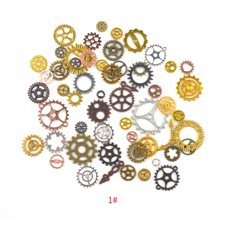 YS Metal Gear Clock Hand Jewelry Filling UV Resin Epoxy Mold Making Fillings Accessories for Handmade DIY Jewelry Crafts