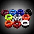 12G-00G Transparent Acrylic BCR Giant Captive Bead Ring Ear Tunnel Plug Expander Gauge Male Piercing Body Wedding Engagement