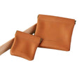 Multi-purpose Jewelry Bag  Earphone Case Pu Leather Toiletry Pouch Waterproof Storage Bag