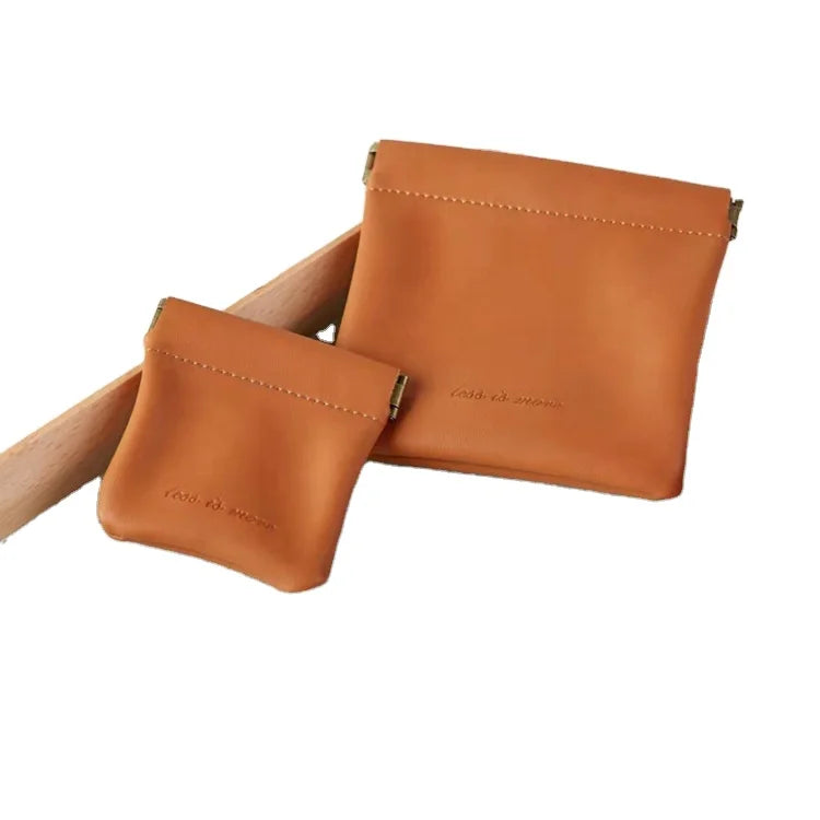 Multi-purpose Jewelry Bag  Earphone Case Pu Leather Toiletry Pouch Waterproof Storage Bag