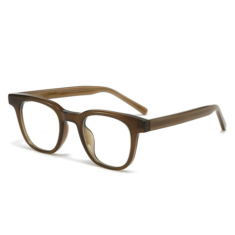 Unisex Retro Optical Eyeglasses with TR90 Frame Small Size Glasses Spectacles for Women and Men CP Pin Temple Custom Logo