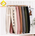 Fengway Custom Women's Sport Casual Pants Outdoor Regular Fit Harem Jogger Trousers Breathable Mid Thicken Hip Hop Sweatpants