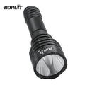 1050LM 1000m Long Range Led Flashlight Range 18650 Battery Tactical Torch with 5 Modes & Memory Function