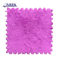 LINYIQUEEN Shaggy Exercise Tiles Play-mat Floor-carpet Foam-puzzle Carpets Rugs Living Room Modern Fluffy Plush Shaggy Carpet