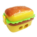 Novelty Creative Cartoon Plastic 2-Hole Pencil Sharpener with Eraser Unique and Fun Design for Classroom Use