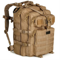 MOLLE 3 Day Assault Backpack Waterproof Tactical Rucksack for Gym/Trekking with Hydration Bladder Sleeve
