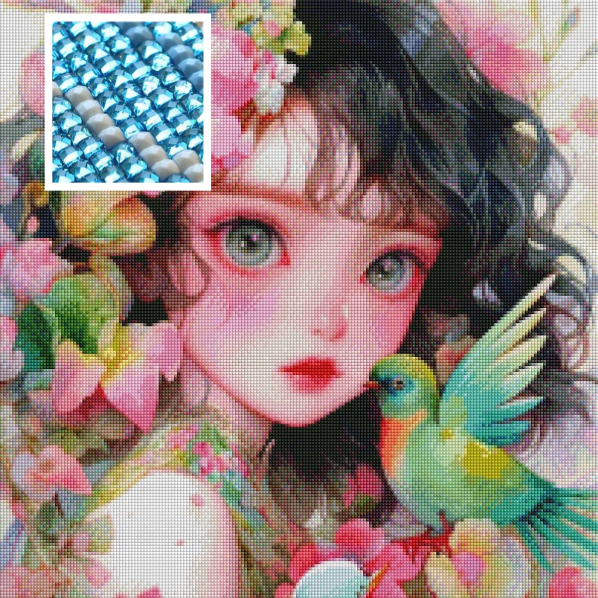 G-170 5D Diamond Art Painting Kit Fabric Mosaic Wall Decor Full Drill Home Decor DIY Canvas Printed 5D Diamond Art for Home