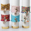 Life Tree Bohemian Style Multilayer Charm Beads Bracelet Set Ethnic Wrap Bracelets Pulseras Mujer Femme Fashion Gift for Women