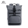 Polyester Business Laptop Backpack with USB Waterproof Geometric Pattern Zipper Closure-Unisex Sport School Bag