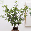 Hot Sale Artificial Milan Branch Leaves Long Greenery Plant for Wedding Party Home Table Decoration