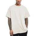 Custom Men's Crew Neck T-Shirt High Quality 100% Cotton Heavyweight Casual Screen Print Embroidery Formal Digital Methods Tee