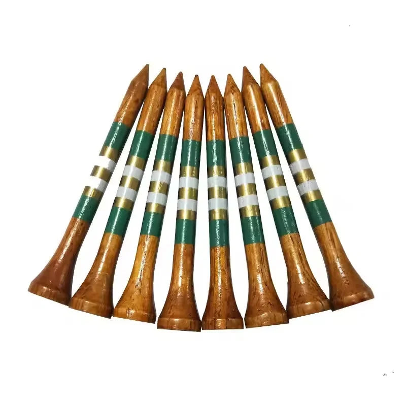 New Wooden Bamboo Golf Tee Can Be Printed with LOGO Golf Accessories Convenient for Fixing Wholesale