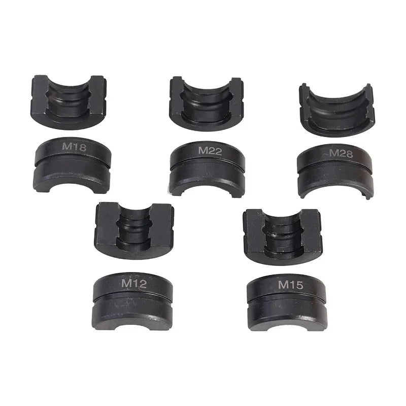 GLAM Durable M-Shaped Mold Tube Pro Press Jaw Dies M-12 15 18 22 28mm Crimping Stainless Steel Copper Pipe Hydraulic Tool