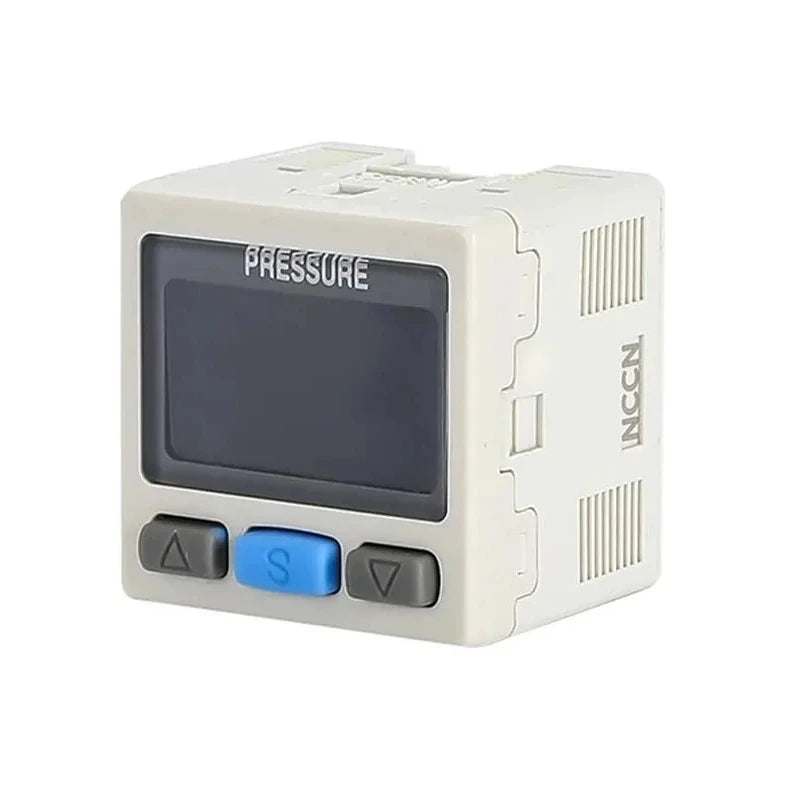 GOGO ISE30A-01-N-L Positive Pressure Switch Type -0.1~1.0MPa Digital Display Pressure Switch High Precision DC12-24V