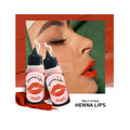 Muslim Strawberry Henna Lip Makeup 10ml Liquid Cosmetic with Custom Logo OEM Package Choose Red Orange Color 3-7 Days Delivery