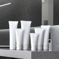 Stock Eco-friendly Flip-Top Screw Lid Plastic Tubes 3g-100g Sizes for Eye Cream Face Mask Hand Cream & Facial Cleanser
