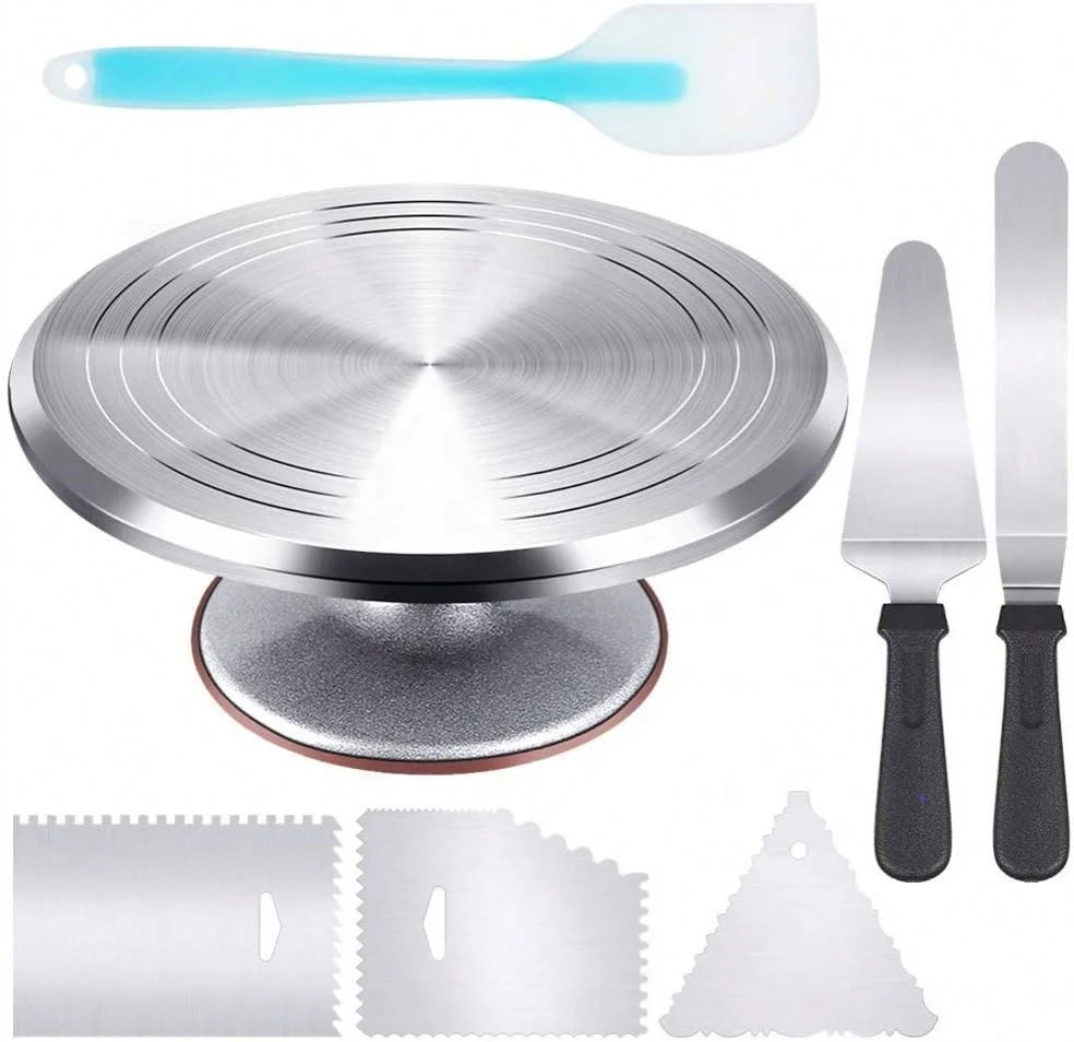 7 PCS Russian Cake Decorating Supplies Kit Baking Pastry Tools Baking Accessories Set