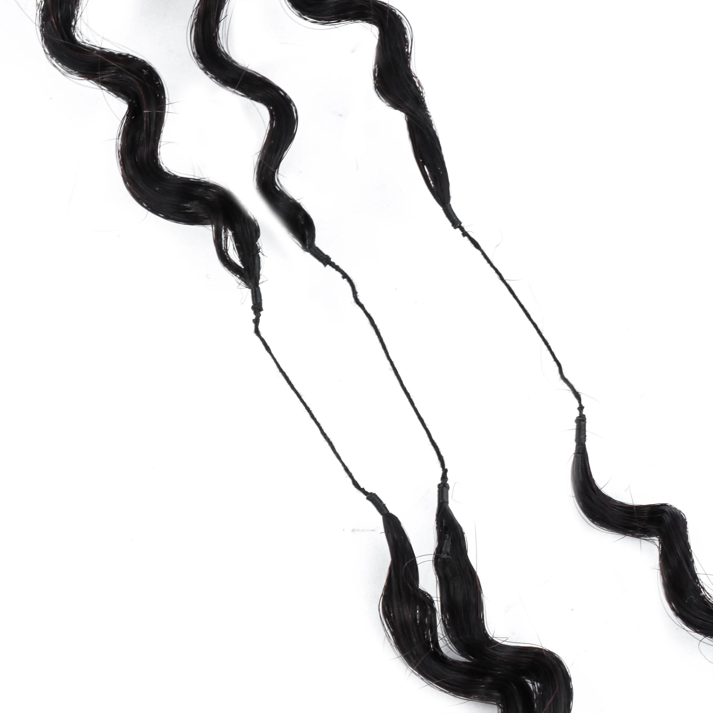 New Arrival Remy Hair Soft Hand Tied Crochet Invisible Crochet Hair Extensions Pre Looped Human Hair Natural Looking