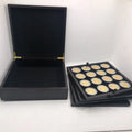 64pcs 24k Gold Plated Metal Zimbabw Money Zimbabwe One Hundred Trillion Coin Collection Money With Certificates in Deluxe Box