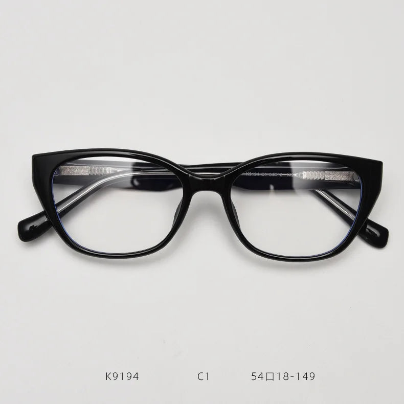 2026 Women Cat Eye Glasses Frame Vintage Transparent Myopia Optical Prescription Popular Eyeglasses Frames New Arrival Eyewear