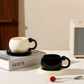 M Creative Luxury Simple Ceramic Cups and Saucers Set Mug Breakfast Cups Afternoon Lovers Cups Coffee Mug and Saucers.