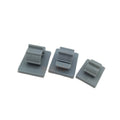 Hot Selling Gray Self-Adhesive Cable Clamp 94V-2 Nylon66 Material Metric System Wire Pipe Fixing ROHS Compliant Cable Wire Clip