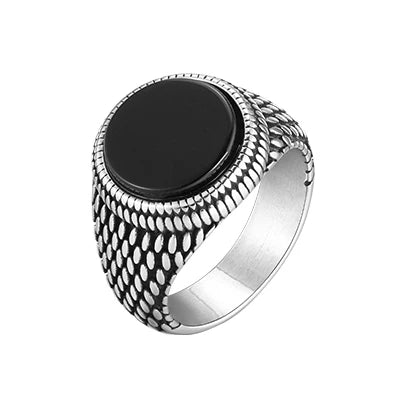 Alin Wholesale Stainless Steel Punk Biker Finger Ring for Men  Chic Personality Trendy