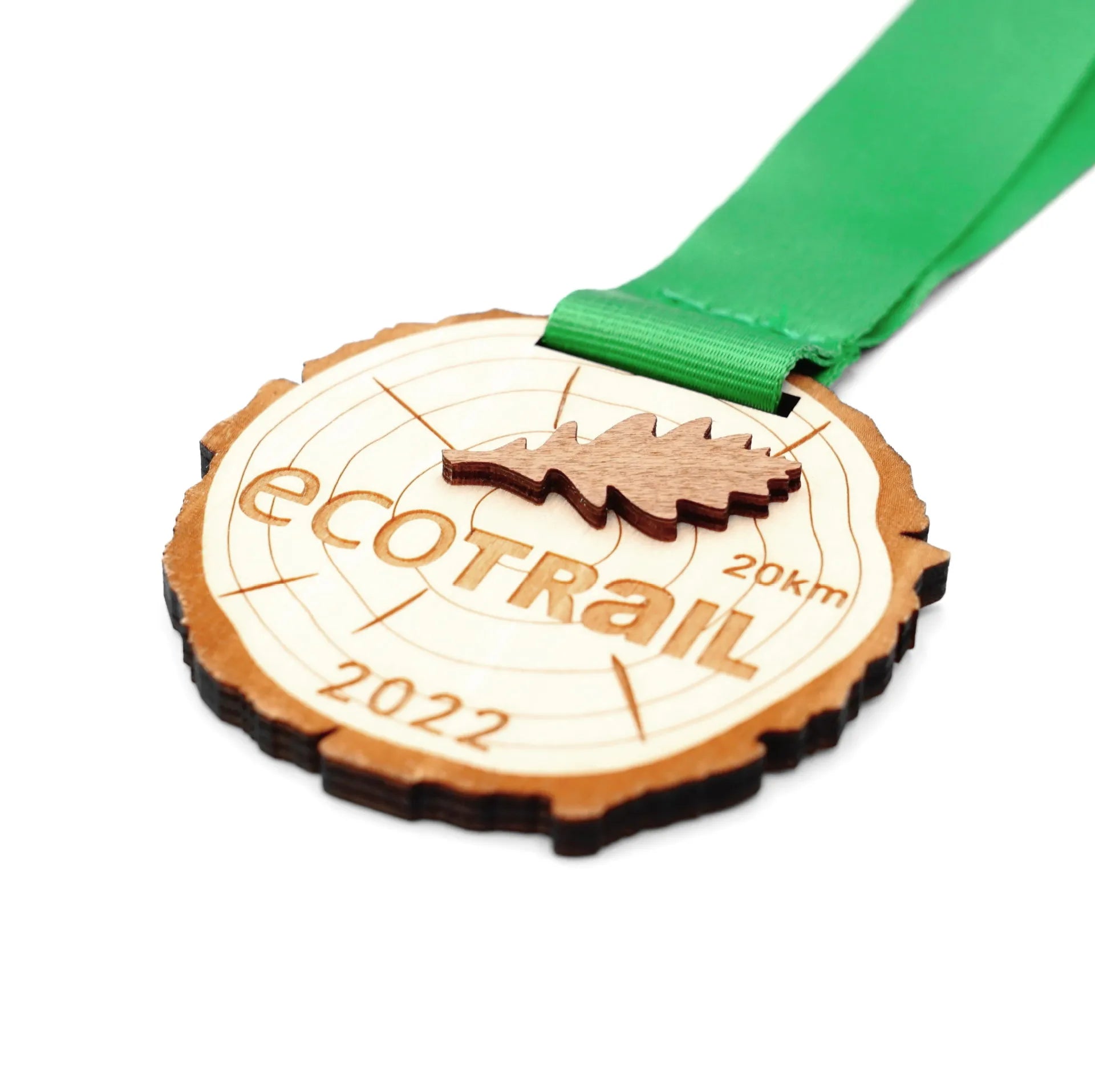 Unique Design Sports Medal Custom Wooden Medals Laser Engraving Eco Friendly Wooden Sports Medals