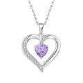 Factory Custom Wholesale Heart Sliver Necklace 925 Sterling Silver 925 Jewelry Silver 925 Women
