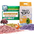 Wholesale Eco-Friendly Deodorizing Tofu Cat Litter with High Water Absorption Clumping Dust-Free & Highly Adsorbent Features