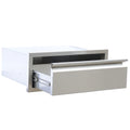 Outdoor Kitchen BBQ Island Stainless Steel SUS 304 Single Drawer Slide Brushed Finish Modern Design Kitchen Cabinets CN;JIA