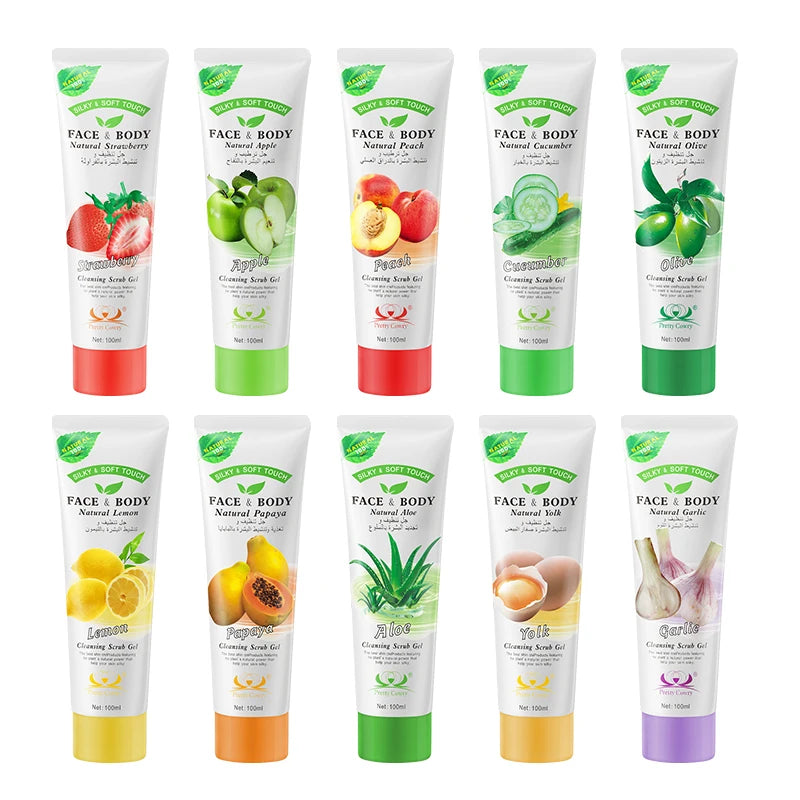 Wholesale Exfoliating Facial Cream Deep Cleansing Natural Organic Cucumber Facial Exfoliating Peel Gel