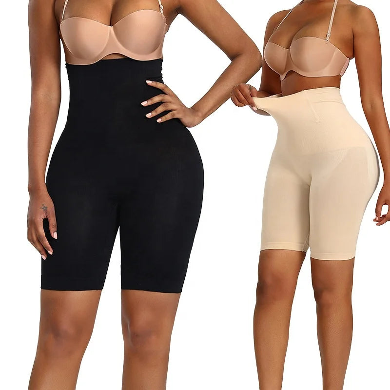 2025 Drop Shipping Women's Large Size High Waist Seamless Shaping Hip-hip Shaper Panty