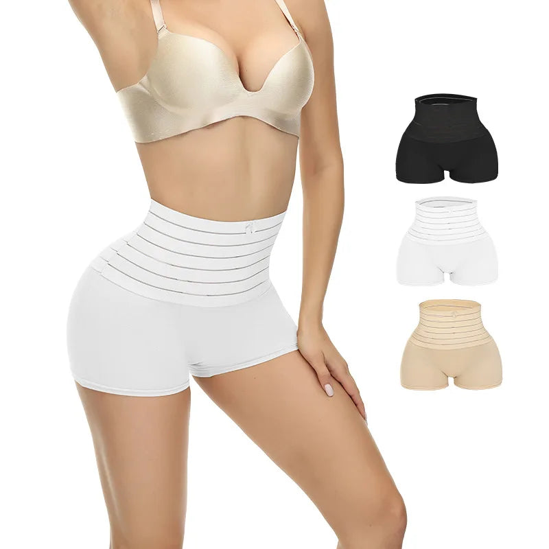 High Waist Shaping Panties Breathable Body Shaper Slimming Tummy Underwear Butt Lifter Seamless Panties Shaperwear
