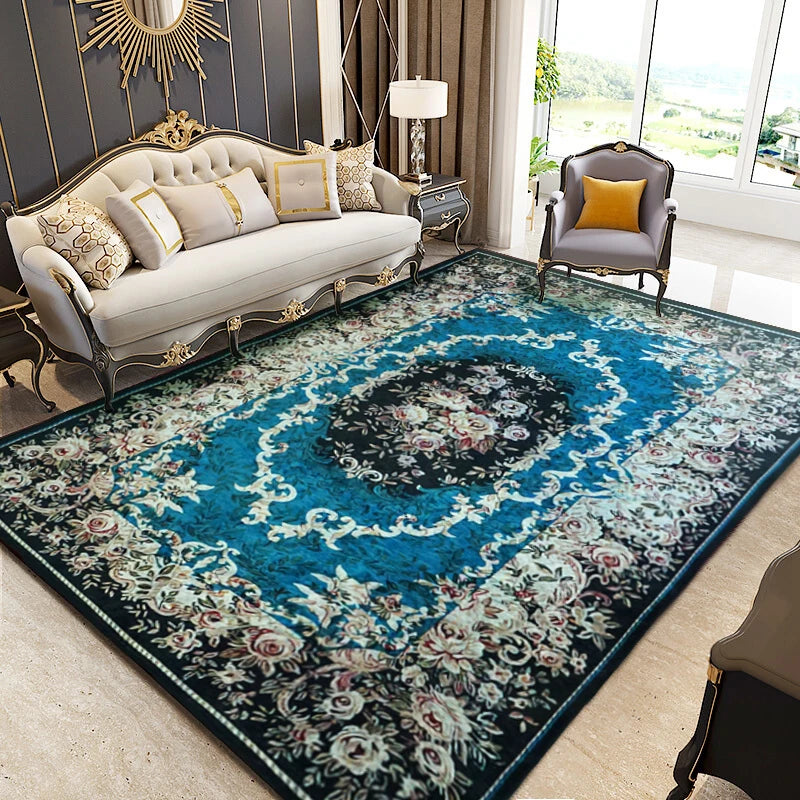 Online Soft Center Persian Rugs and Carpet Washable Modern 3D Carpets Luxury Rugs Living Room Large
