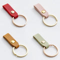 Wholesale High Quality Creative Pu Car Leather Keychain Mini Compact Leather Key Ring Pendant Leather Keychain