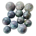 Natural Ruby Zoisite Stone Healing Crystal Ball Ruby Fuchsite Sphere