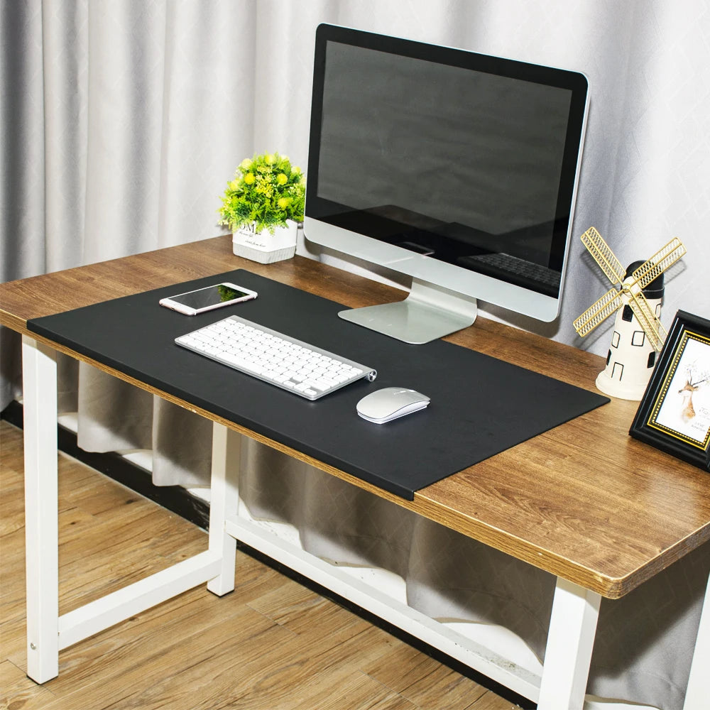 Desk Mat for Keyboard and Mouse Mat Pad With Edge Protector  Waterproof Durable Desk Mat for Desktop