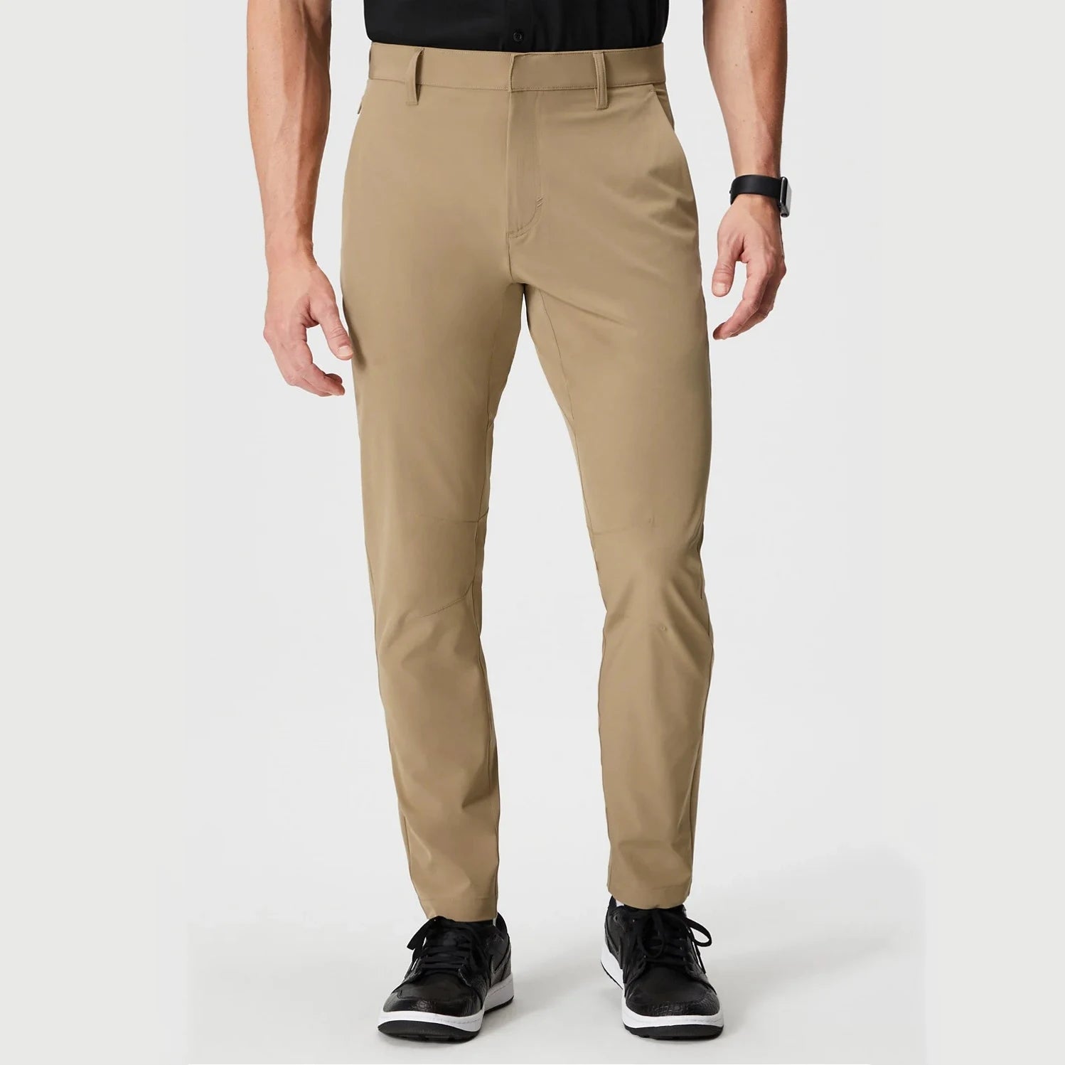 OEM Men's Straight Fit Lightweight Golf Pants Performance Pants With Hidden Pockets